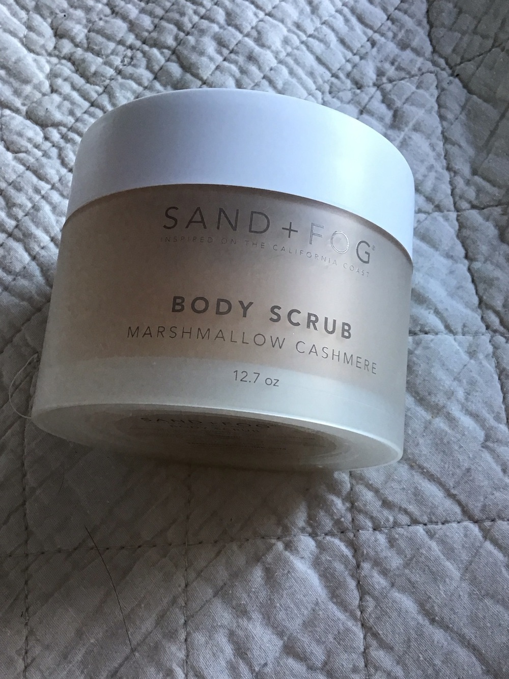 Sand + Fog Marshmallow Cashmere Body Scrub - Cream